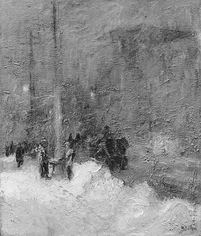 Snowstorm, Evening by Maurice Galbraith Cullen